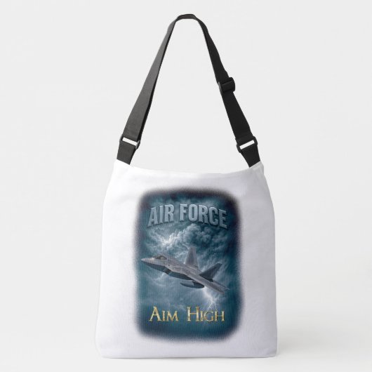 Air Force Aim High Schoudertas Crossbody Tas (Voorkant)