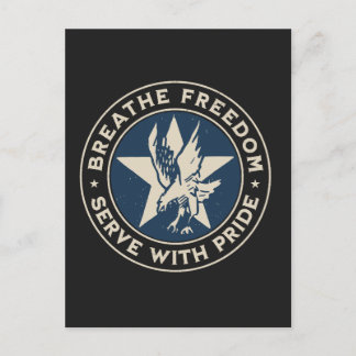 Air Force - Breathe freedom, serve with pride. Briefkaart