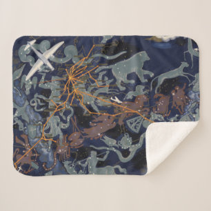 Air France : De nuit et de jour in de tous les cie Sherpa Deken