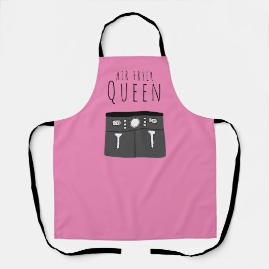 Air Fryer Queen Pink Schort (Voorkant)