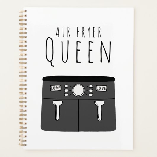 Air Fryer Queen Planner (Voorkant)