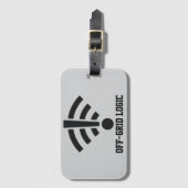 Air-Gapped Logic Bagagelabel (Voorkant (verticaal))