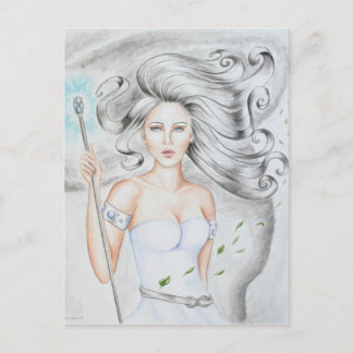 Air Goddess-postkaart Briefkaart