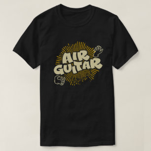 Air Guitar 90s Pop Cultuur Graphic T-shirt