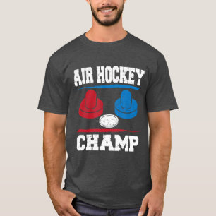 Air Hockey Champ hockey table Champions T-shirt