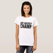AIR HOCKEY CHAMP T-shirts (Voorkant volledig)