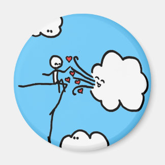 Air kisses Magnet Magneet