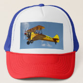 Air Mail Biplane Trucker Pet (Voorkant)