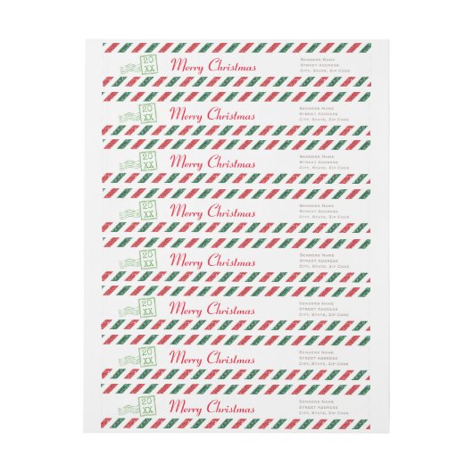  Air Mail Christmas (Vel)