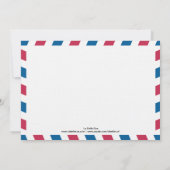 Air Mail Corporate Part Save The Date (Achterkant)