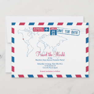 Air Mail Corporate Part Save The Date