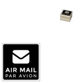 AIR MAIL PAR AVION 手紙 エアメールスタンプ mail letter ラバースタン Rubberstempel (Gestempeld)