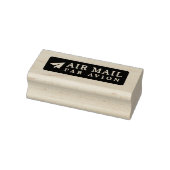 AIR MAIL PAR AVION 紙飛行機 エアメールスタンプ paper airplane ラ Rubberstempel (Stempel)