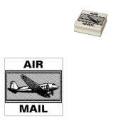 Air Mail Rubberstempel (Gestempeld)