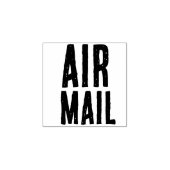 AIR MAIL 	RUBBERSTEMPEL (Afrduk)
