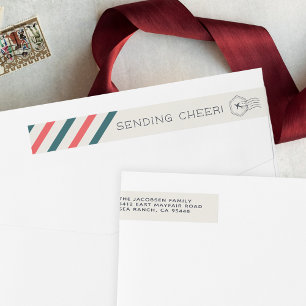 Air Mail   Terugkeeradres feestdag