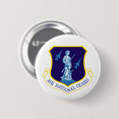 Air National Guard Insignia Ronde Button 5,7 Cm (Voorkant /achterkant)