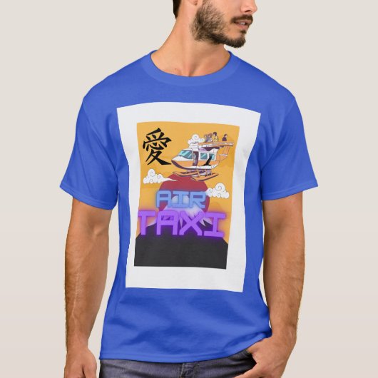 Air Taxi Travel Tshirt (Voorkant)