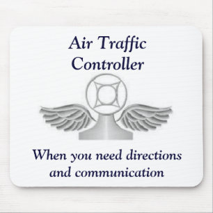 Air Traffic Controller Mousepad Muismat