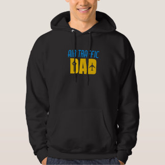 Air Traffic Dad Aviation Controller Airplane Lover Hoodie