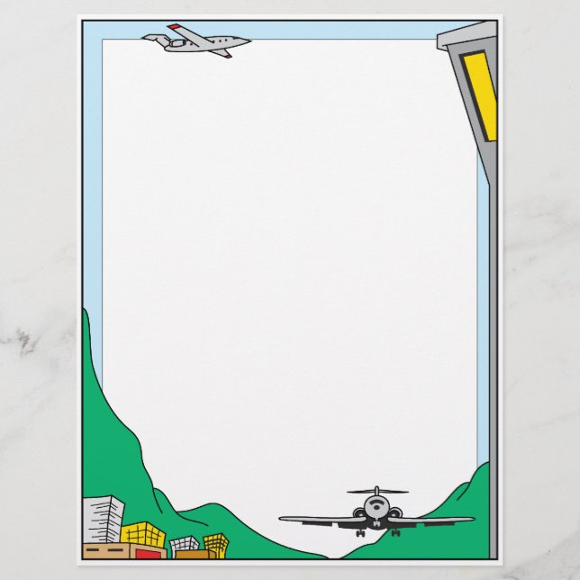Air Travel Letterhead (Voorkant)