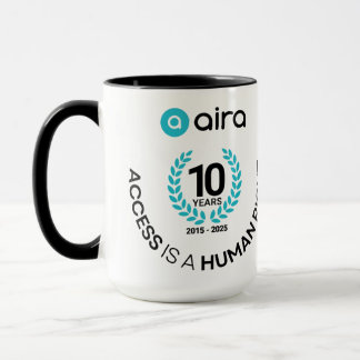 Aira 10e verjaardag / Jubileum Mok