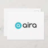 Aira Logo Briefkaart (Voorkant / Achterkant)