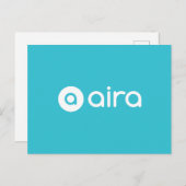 Aira Logo Briefkaart (Voorkant / Achterkant)