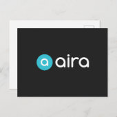 Aira Logo Briefkaart (Voorkant / Achterkant)