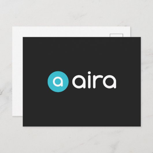 Aira Logo Briefkaart (Voorkant / Achterkant)