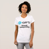 Aira visueel interpreteren t-shirt (Voorkant volledig)