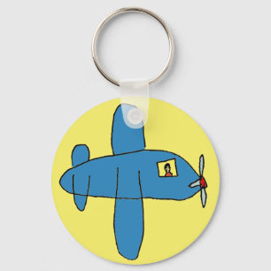 Airbeep gekleurde T-shirt Sleutelhanger