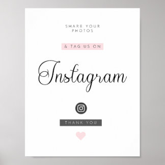 Airbnb/vakantiewoning Social Media Sign Poster