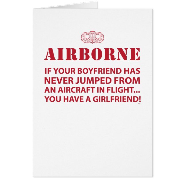 AIRBORNE (Voorkant)