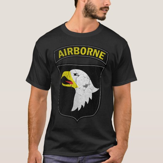 Airborne Army 101 Screaming Eagle T-shirt (Voorkant)