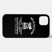 Airborne God Creëer Paratrooper Air Force Case-Mate iPhone Case (Achterkant (horizontaal))