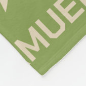 Airborne helemaal aangepaste naam Fleece (Hoek)