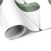 Airborne Paratrooper Cadeaupapier (Rol Hoek)