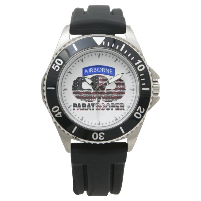 Airborne Paratrooper Horloge (Voorkant)