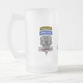 Airborne Ranger Jumpmaster Commemorative Matglas Bierpul (Links)