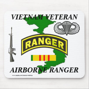 Airborne Ranger Vietnam Mousepad 1/w Muismat
