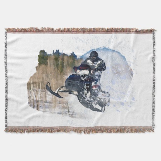 Airborne Snowmobile Deken (Voorkant)