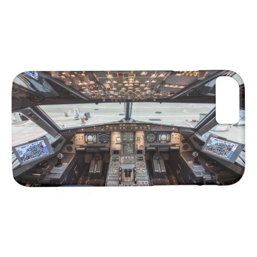 Airbus A320 Cockpit Smartphone Hülle Case-Mate iPhone Case (Achterkant (Horizontaal))