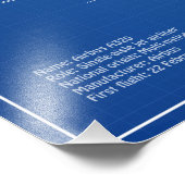 Airbus A320 - Vliegtuigblauwdruk-tekentafels AD Foto Afdruk (Hoek)