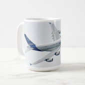 Airbus A380 Koffiemok (Voorkant links)