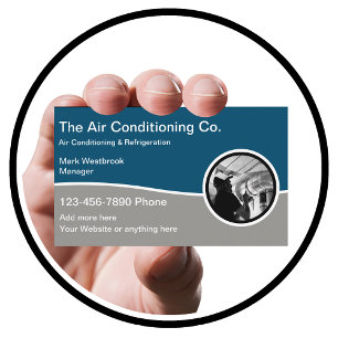 Airconditioning en reparatie-Visitekaartjes Visitekaartje