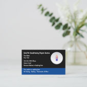 Airconditioning HVAC Visitekaartjes (Staand voorkant)