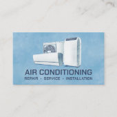 Airconditioning – Reparatie • Service • Installati Visitekaartje (Voorkant)