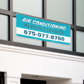 Airconditioning Service Aangepaste Banner (Buitenkant Gebouw)