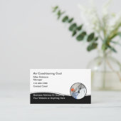 Airconditioning Service Moderne Visitekaartjes (Staand voorkant)